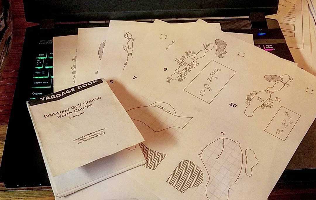 Creating a yardage book